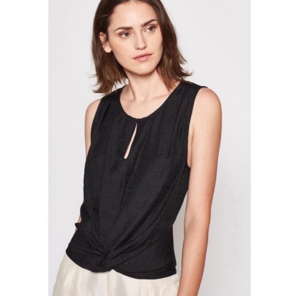 Joie Chayenne Twist Front Sleeveless Top. NWT